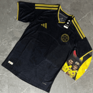 Camiseta Conmemorativa Adidas Colombia Black 2026 para Hombre